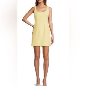 ANTONIO MELANI Perfect Spring Dress!  Tweed, Beaded, Scoop Neck Mini Dress NWT 8